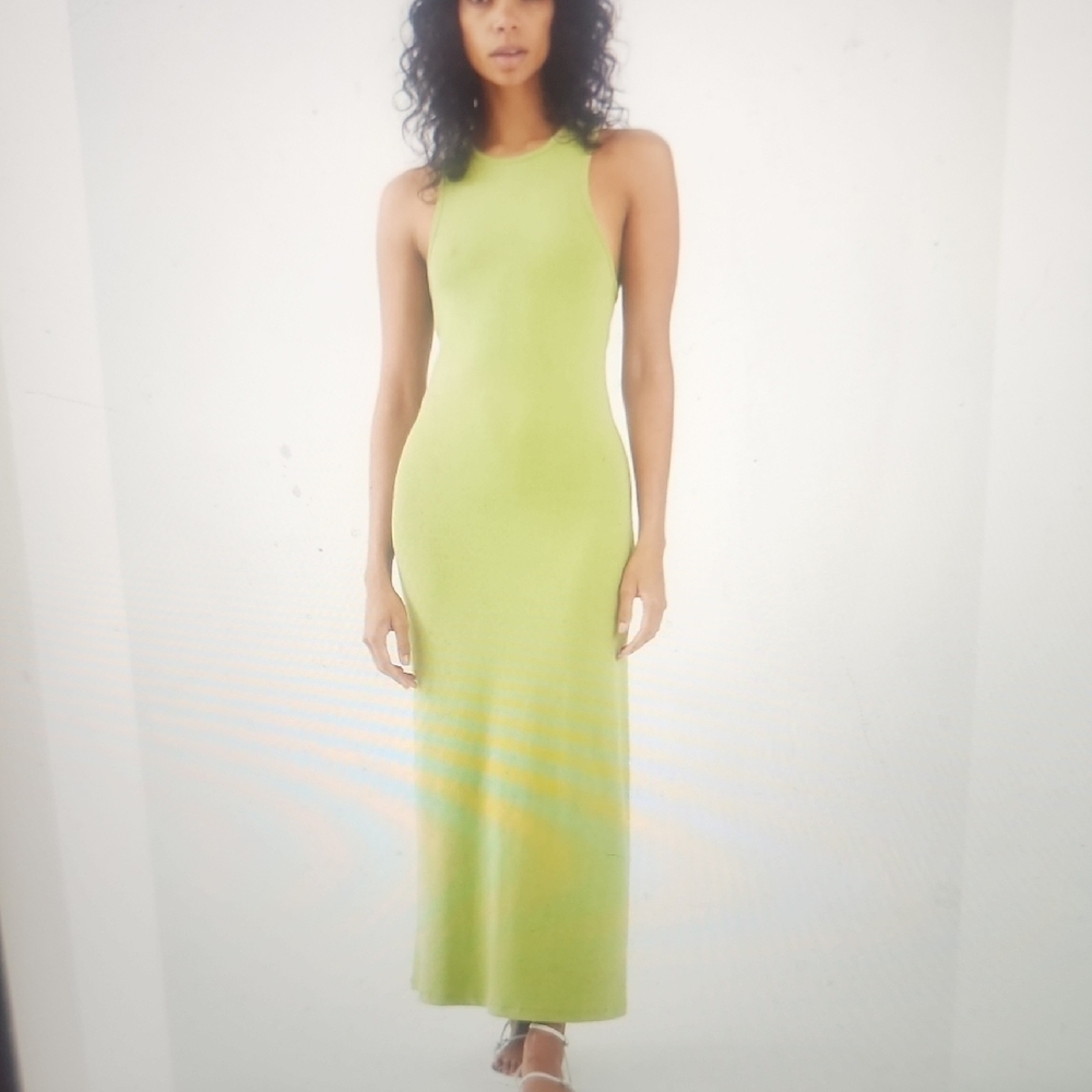 Third Form Intertwined Twist Back Tank Dress Size 10